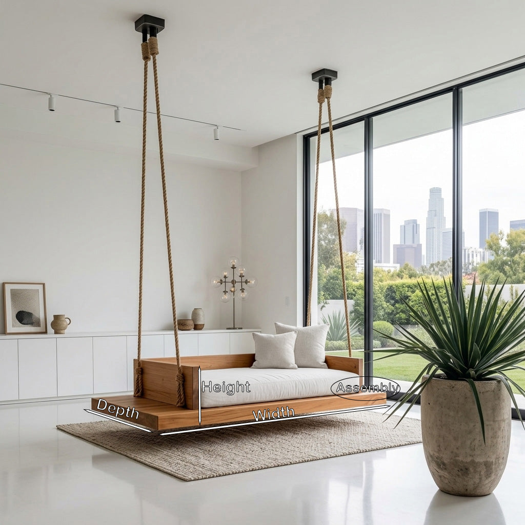 Modern Hanging Ceiling Swing For Living Room Or Studio