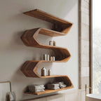Modern Sculptural Wall Mounted Bathroom Storage For Bathroom