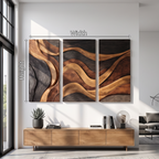 Mid Century Wall Art Sculpture For Entryway And Home