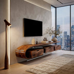 Modern TV Console Open Storage For Living Room