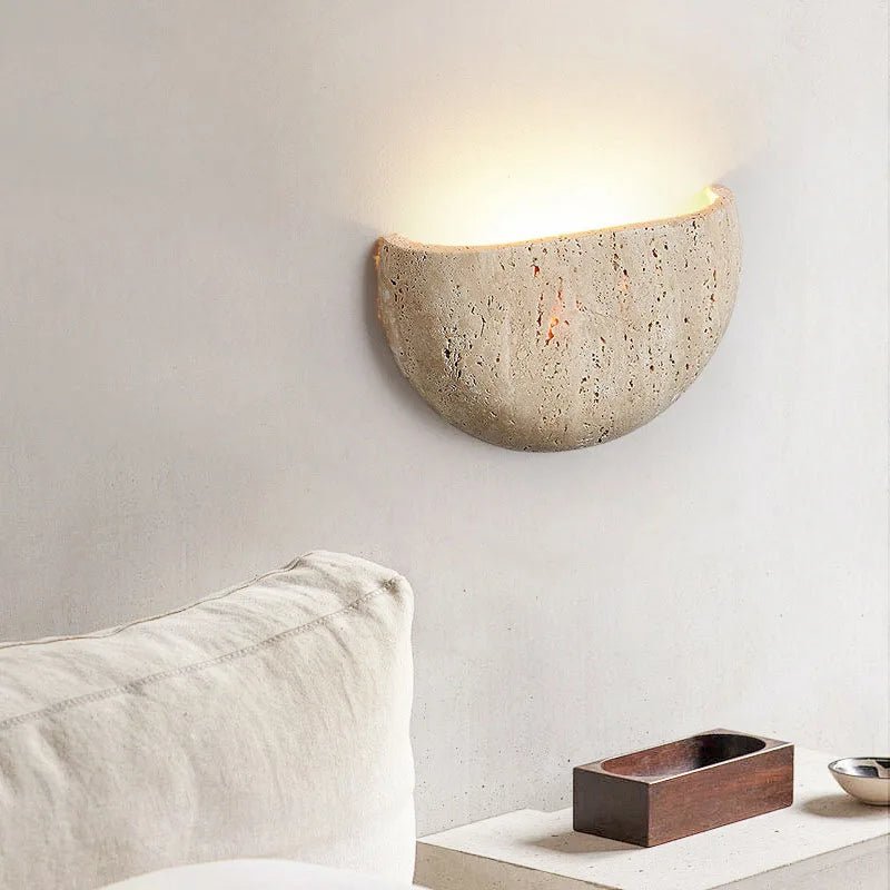 buyLina Travertine Wall Light - Morsale