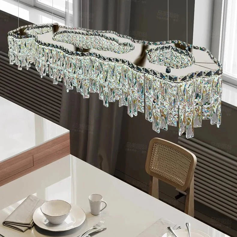buyBacci Crystal Dining Chandelier - Morsale