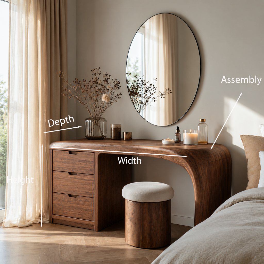 Modern Vanity Table For Bedroom Makeup