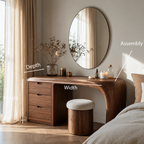 Modern Vanity Table For Bedroom Makeup