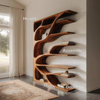 Modern Statement Bookshelf For Home Interiors Decor