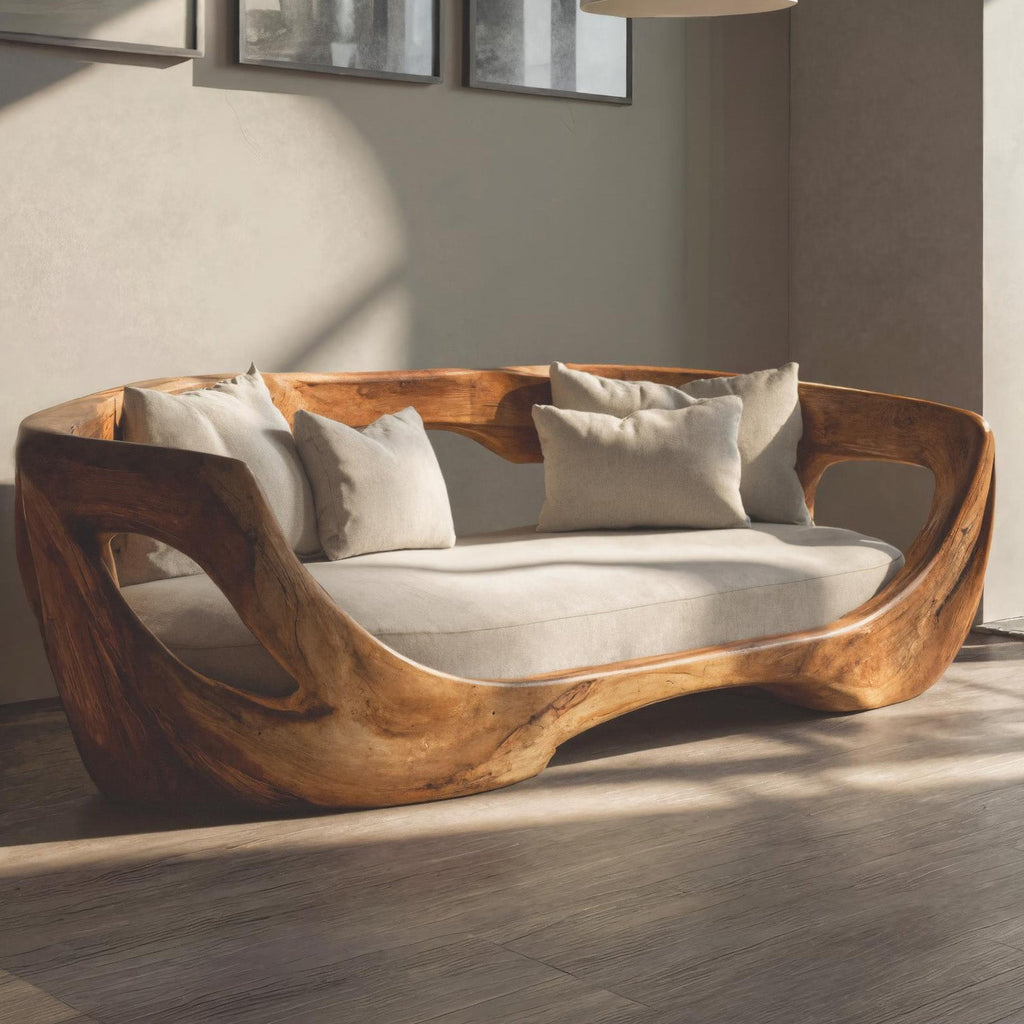 Modern Curved Sofa For Living Room Or Bedroom