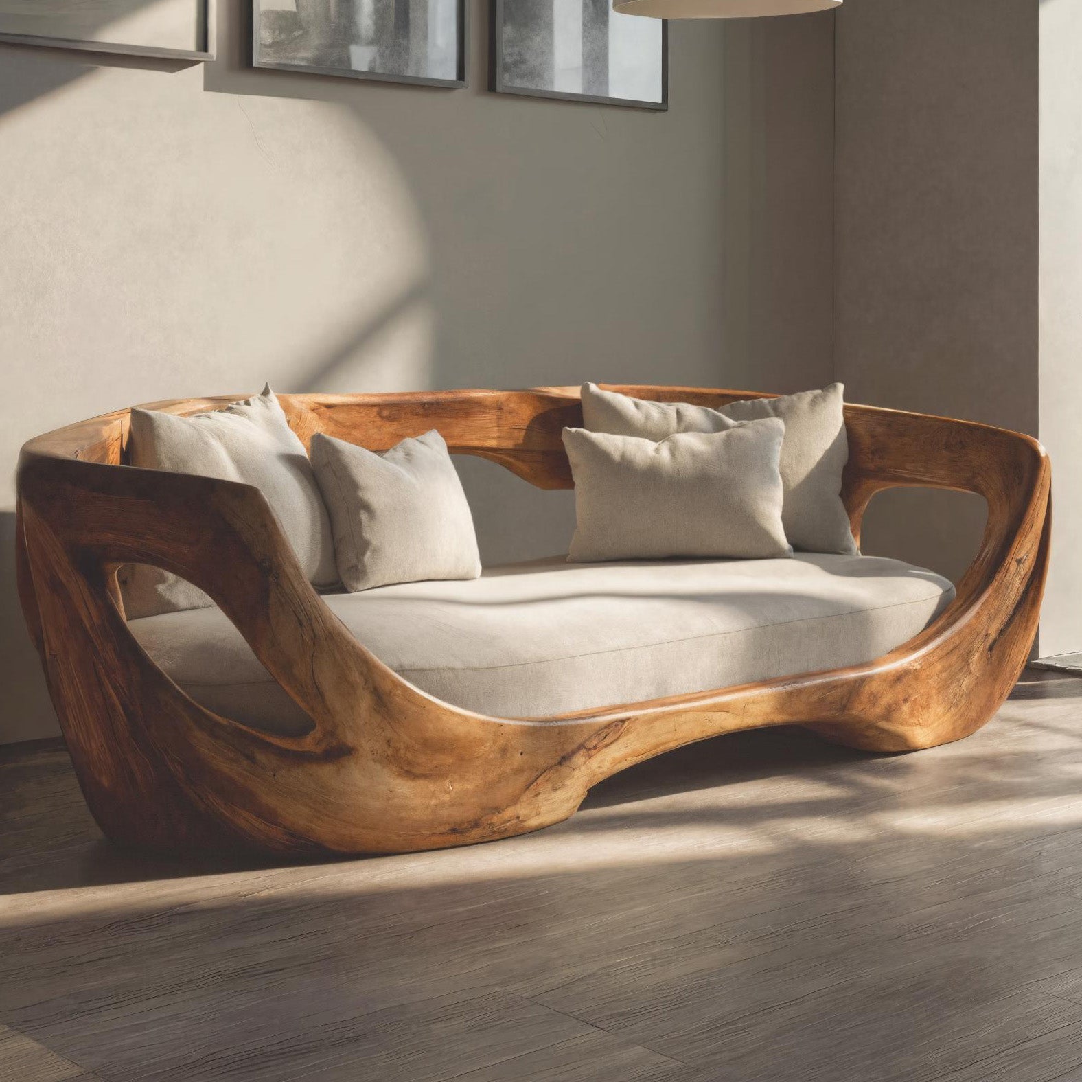 Modern Curved Sofa For Living Room Or Bedroom