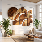 Farmhouse Wooden Wall Art Sculpture For Home Decor