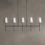 Rhodes Linear Chandelier 5 Light / 6 Light