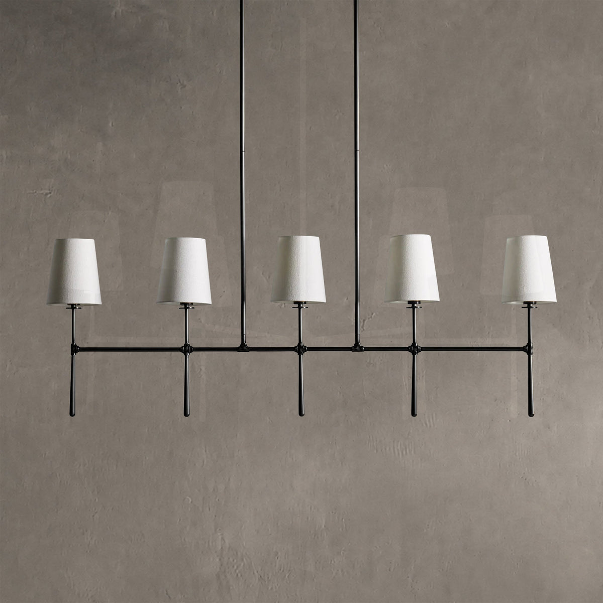 Rhodes Linear Chandelier 5 Light / 6 Light