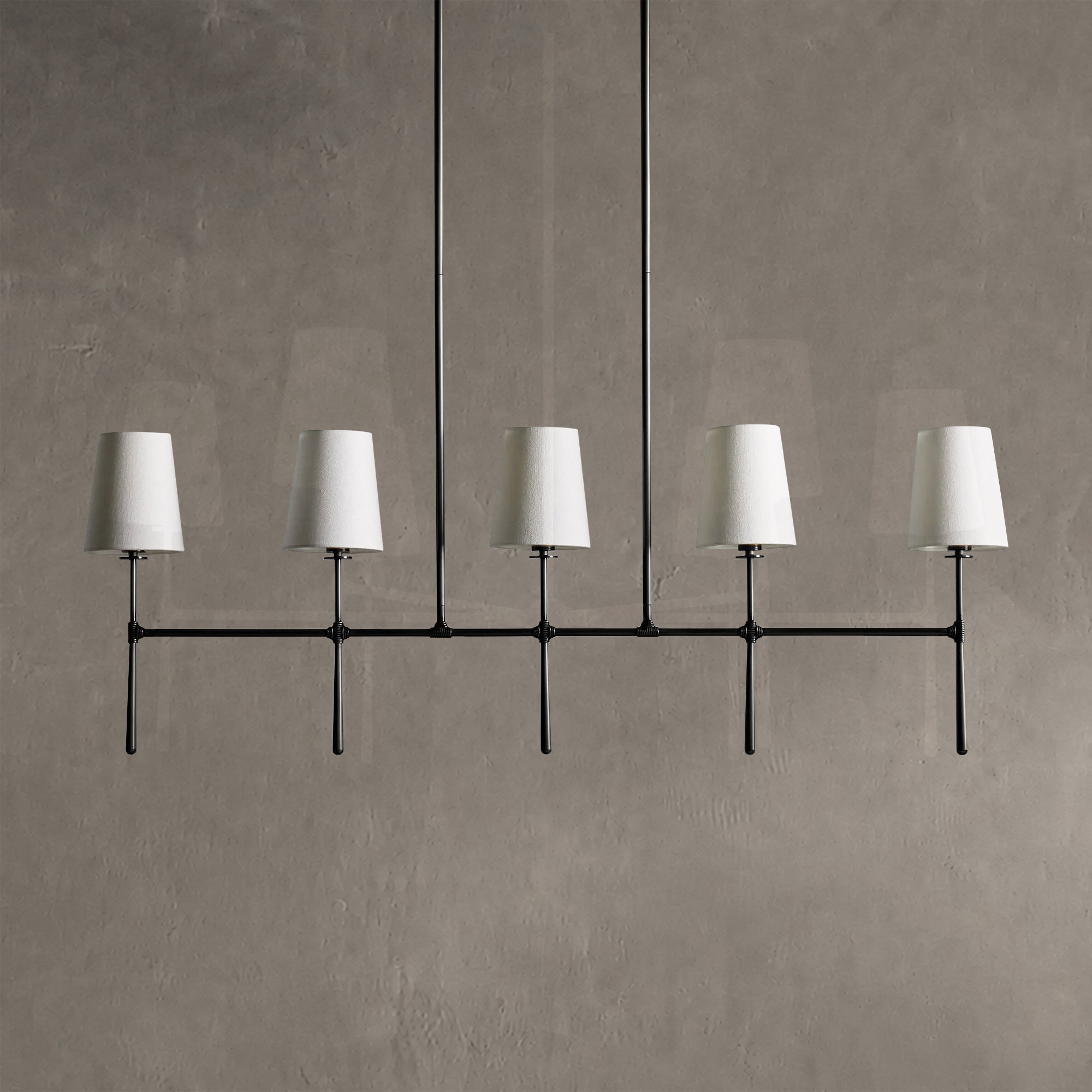 Rhodes Linear Chandelier 5 Light / 6 Light