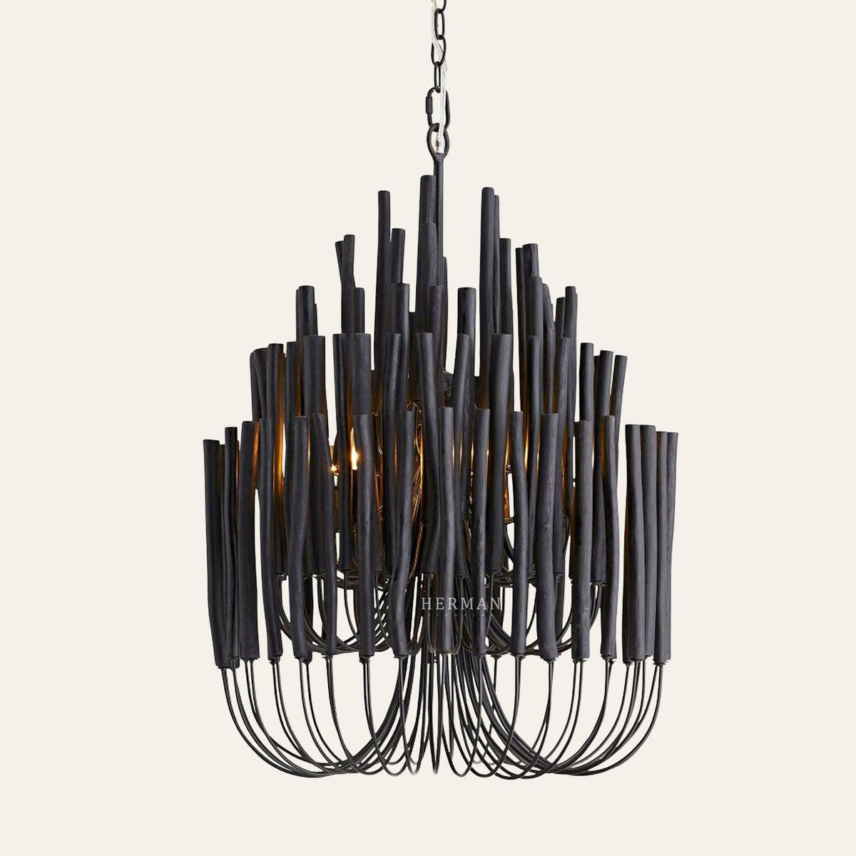 Tilda Alabaster Chandelier  21" 36"