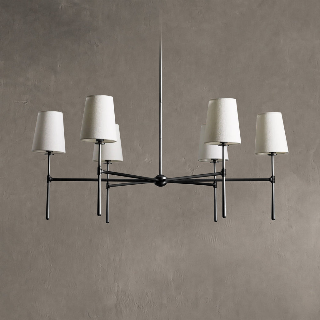 Rhodes Round Chandelier 4 Light / 6 Light