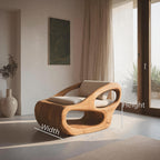 Artistic Organic Lounge Chair For Home Decor