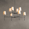 Rhodes 2-Tier Round Chandelier 48"