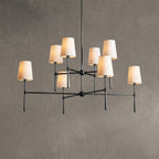 Rhodes 2-Tier Round Chandelier 48"