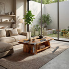 Modern Solid Wood Coffee Table For Living Roomdecor And Interior Design