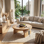 Handcrafted Solid Wood Coffee Table For Living Roomdecor And Home Decor
