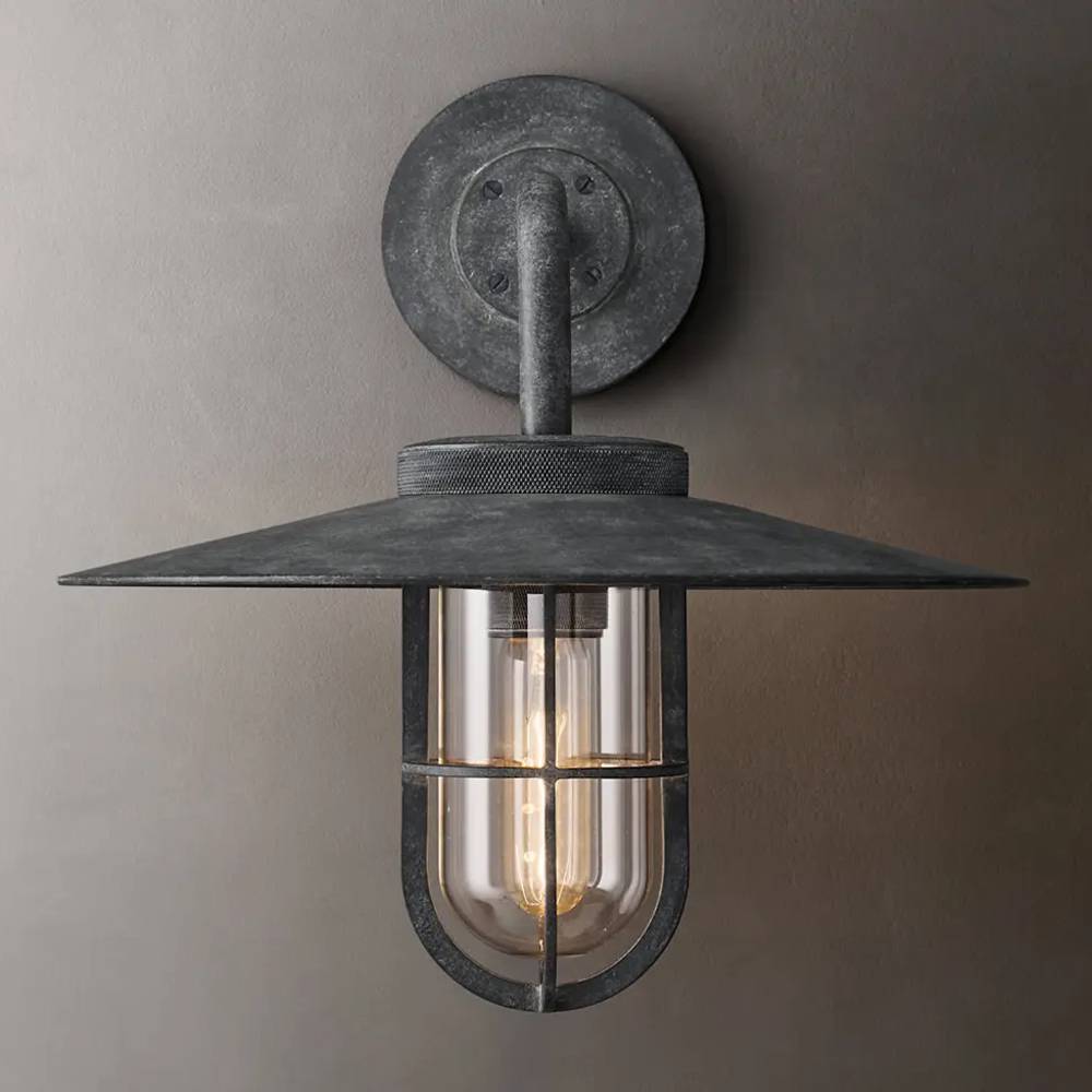 Utilitaire Lantern Outdoor Wall Sconce