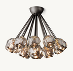 Boule De Radiant Crystal Flush Mount 24"