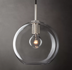 Utilitaire Globe Shade Pendant Light