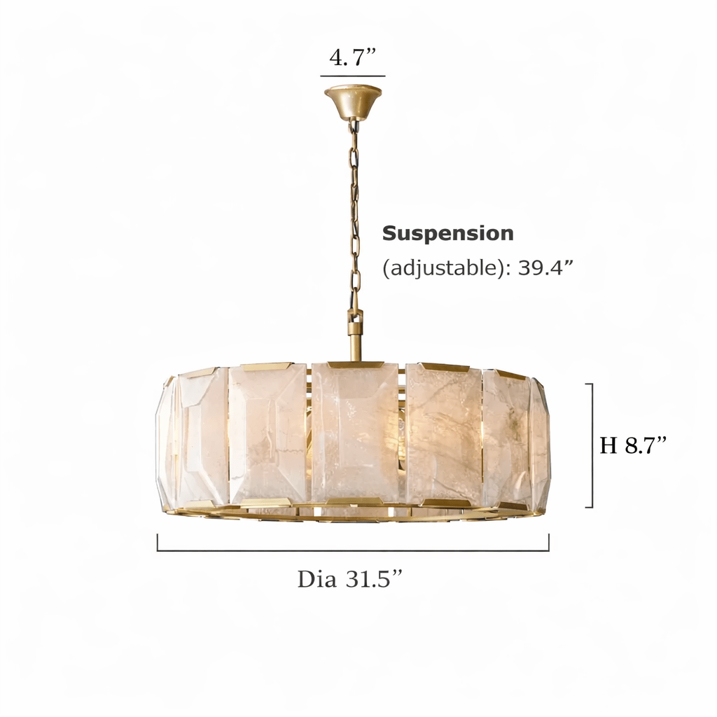 buyBrookhill Modern Calcite Chandelier - Morsale