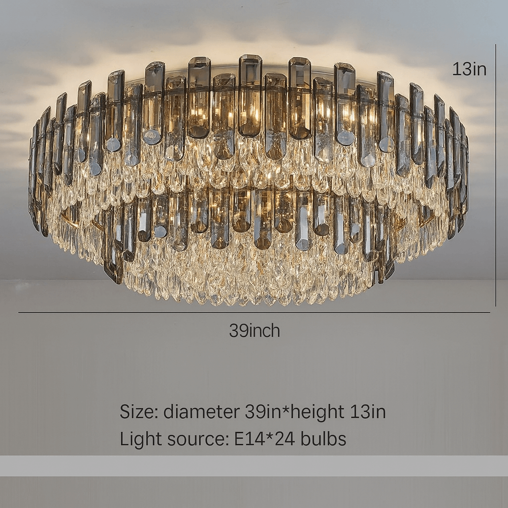 buyVenice 2-Tier Crystal Chandelier - Morsale