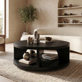 Farmhouse Wooden Live Edge Coffee Table For Living Room Entryway Design