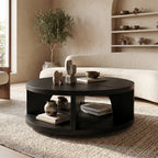 Farmhouse Wooden Live Edge Coffee Table For Living Room Entryway Design