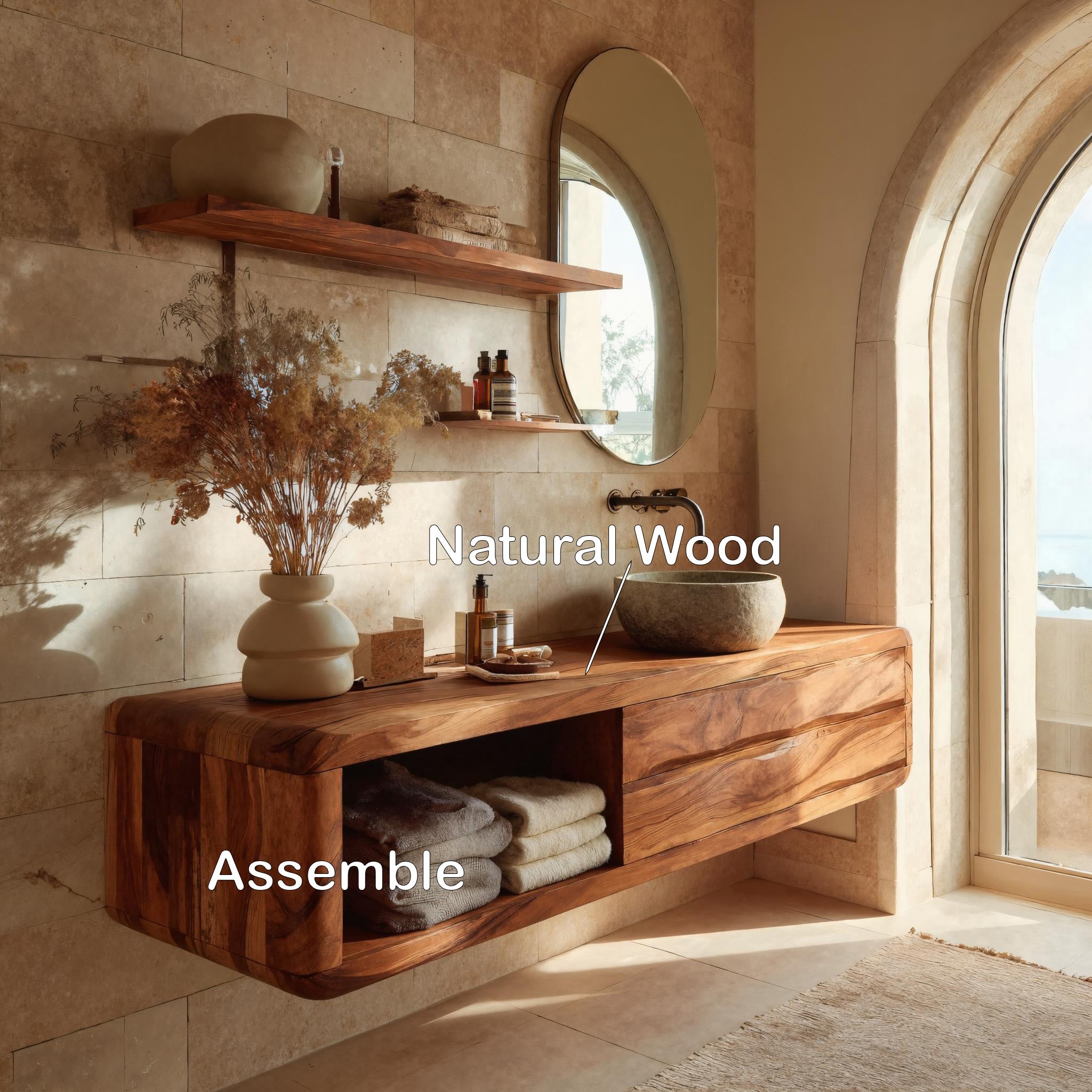 Contemporary Bathroom Vanity For Bathroom Space