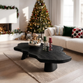 Mid Century Rustic Live Edge Coffee Table For Holiday Furniture