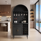 Modern Wine Cabinet With Storage For Dining Room