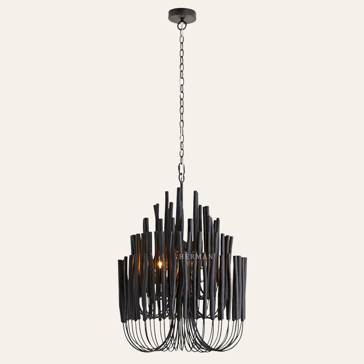Tilda Alabaster Chandelier  21" 36"
