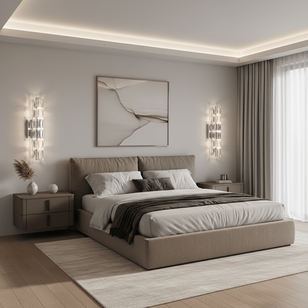 buyBacci LED Crystal Wall Sconce - Morsale