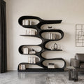 Organic Living Room Bookshelf For Home Decor