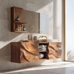 Handcrafted Wall Bathroom Vanity For Modern Bathroom