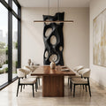 Contemporary Sculptural Wall Art With Abstract Design For Entryway