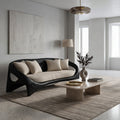 Organic Sculptural Sofa For Living Room Space