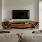 Quiet Luxury Modern Organic TV Console For Living Room
