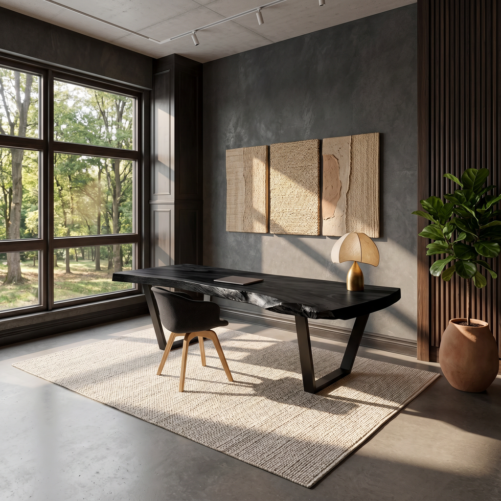 Modern Solid Wood Desk For Bedroom Furniture