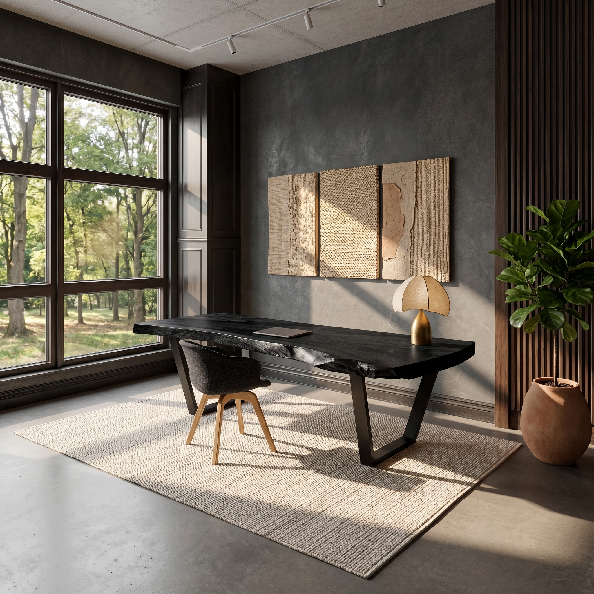 Modern Solid Wood Desk For Bedroom Furniture