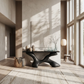 Mid Century Foyer Table For Living Room