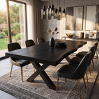 Kitchen Decor Handcrafted Live Edge Dining Table Premium
