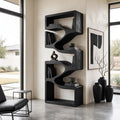 Sculptural Wooden Wall Bookcase For Modern BedRoom