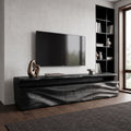 Modern TV Console With Shelf And Drawers For Living Room