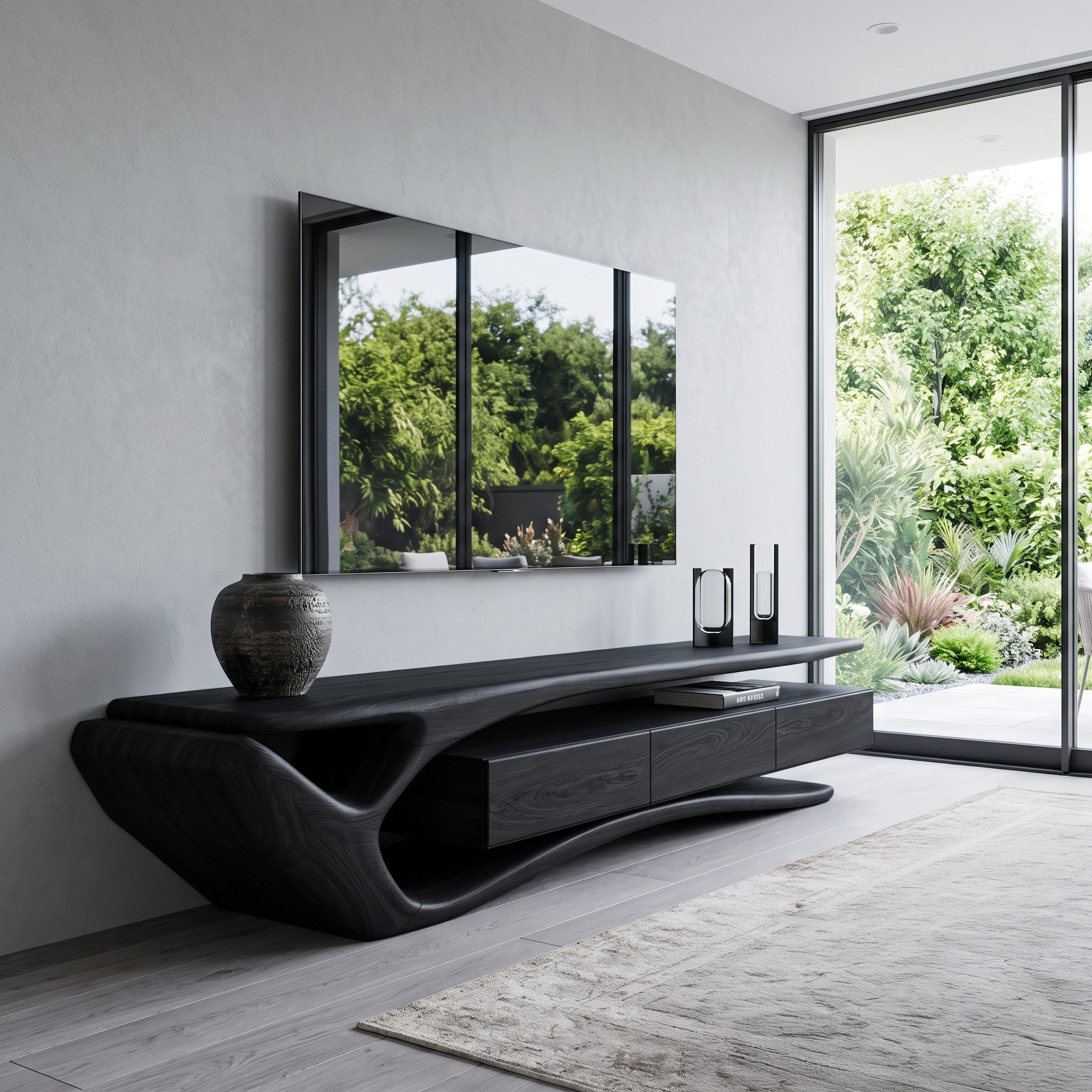 Contemporary TV Stand For Living Room