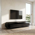 Modern Organic TV Console For Living Room Interior