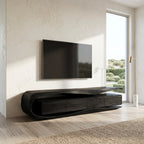 Modern Organic TV Console For Living Room Interior