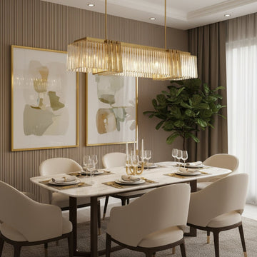 buyGerano Modern Crystal Dining Room Chandelier - Morsale