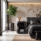 Rustic Wooden Nightstand Bedroom Furniture Essential